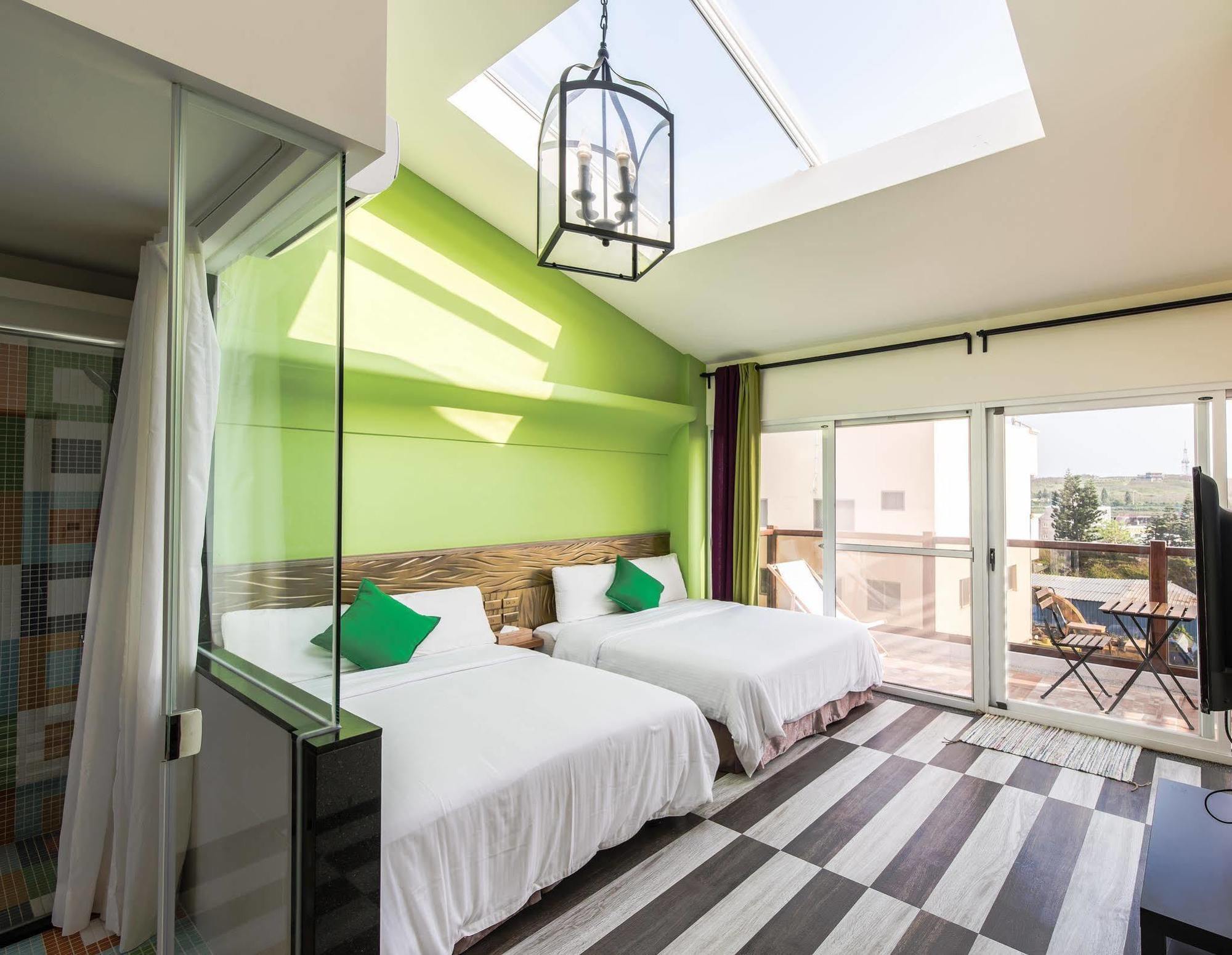 Malibu Oceanview Homestay Magong Exterior foto